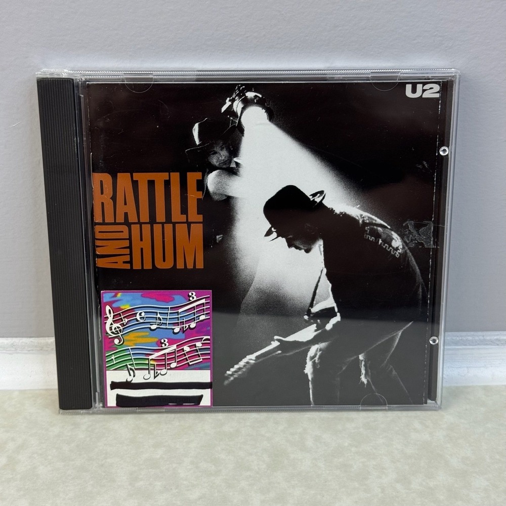 U2: Rattle and Hum CD Album 1988 Island Records Music Rock Pop